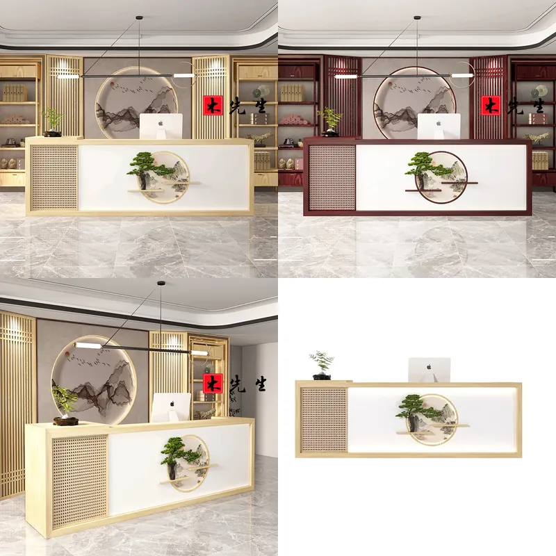 Masif Ahşap Resepsiyon Bankosu - Spa And Wellness Hotel incelemesi ve fiyatı
