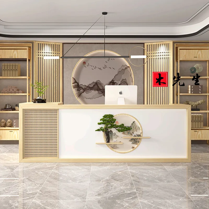 Masif Ahşap Resepsiyon Bankosu - Spa And Wellness Hotel incelemesi ve fiyatı