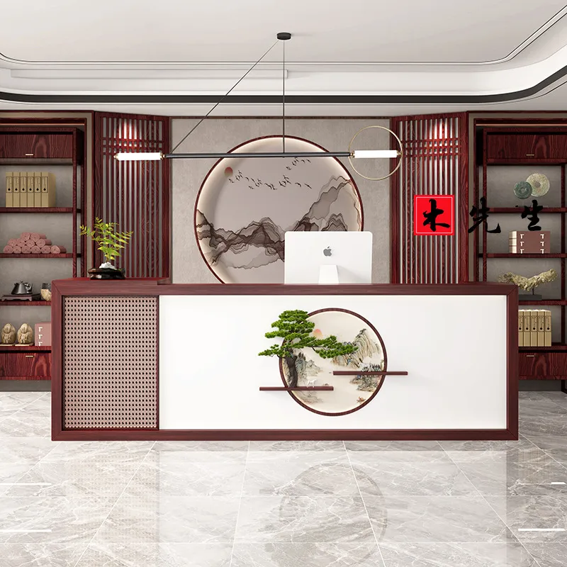 Masif Ahşap Resepsiyon Bankosu - Spa And Wellness Hotel incelemesi ve fiyatı