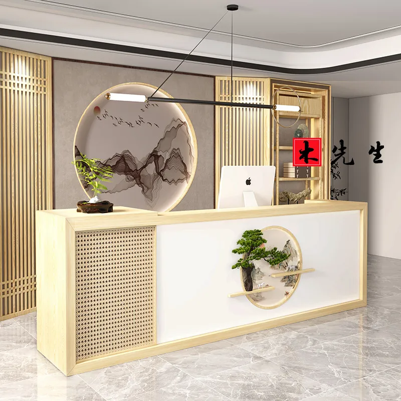 Masif Ahşap Resepsiyon Bankosu - Spa And Wellness Hotel incelemesi ve fiyatı