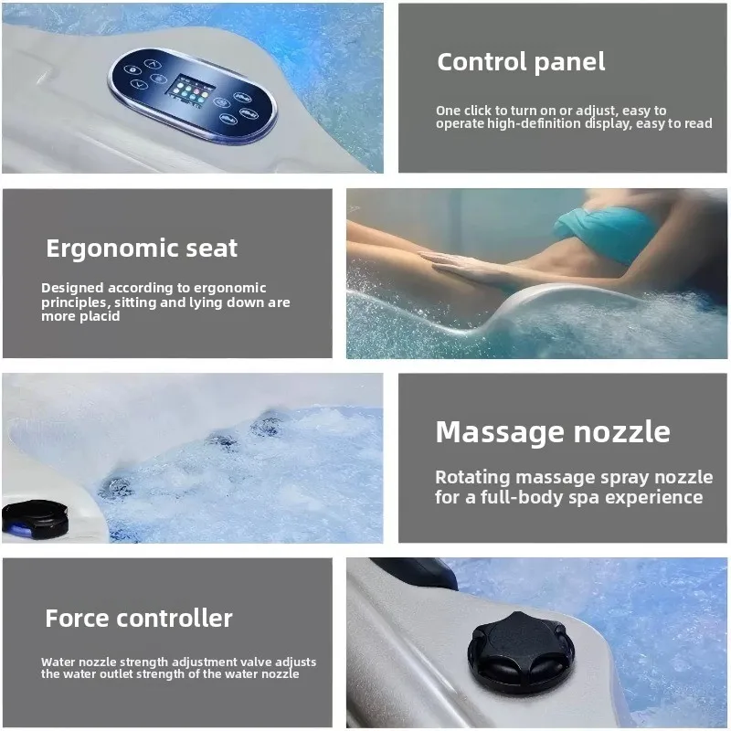 Açık Hava Jakuzisi Çok Kişilik - Spa Wellness Jacuzzi incelemesi ve fiyatı